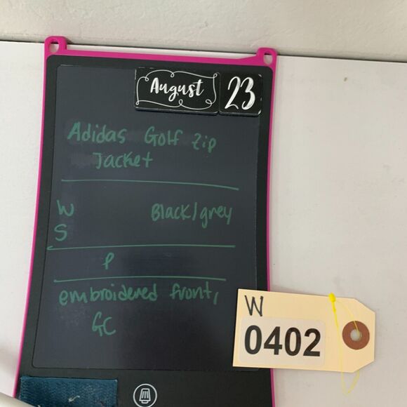 Adidas Golf Jacket S Small Northern Arizona University Full Zip Climastorm NAU - Picture 12 of 13